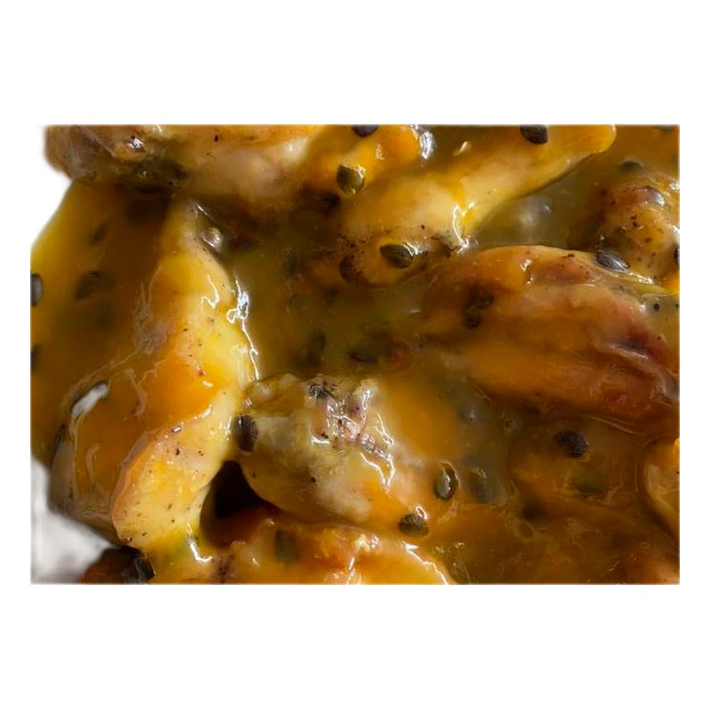 ALITAS EN SALSA DE MARACUYA